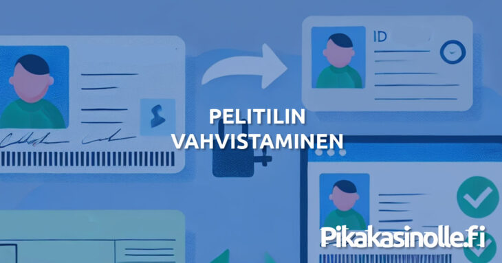 Pelitilin vahvistaminen